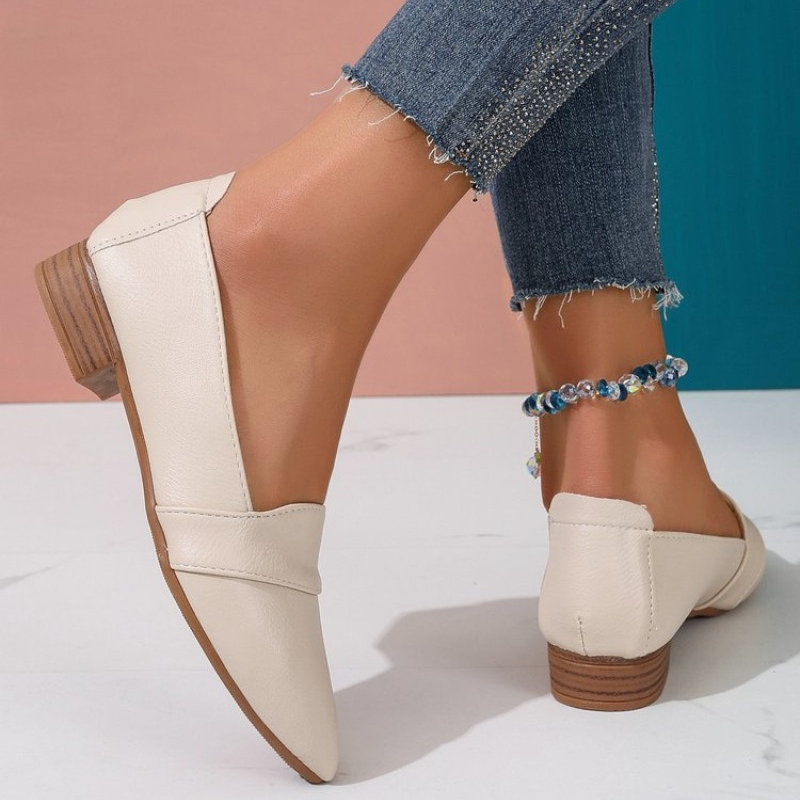 スリッポンシューズ レディース フラットシューズ 無地 ポイ - Women'S Shoes Clogs のレビューと価格