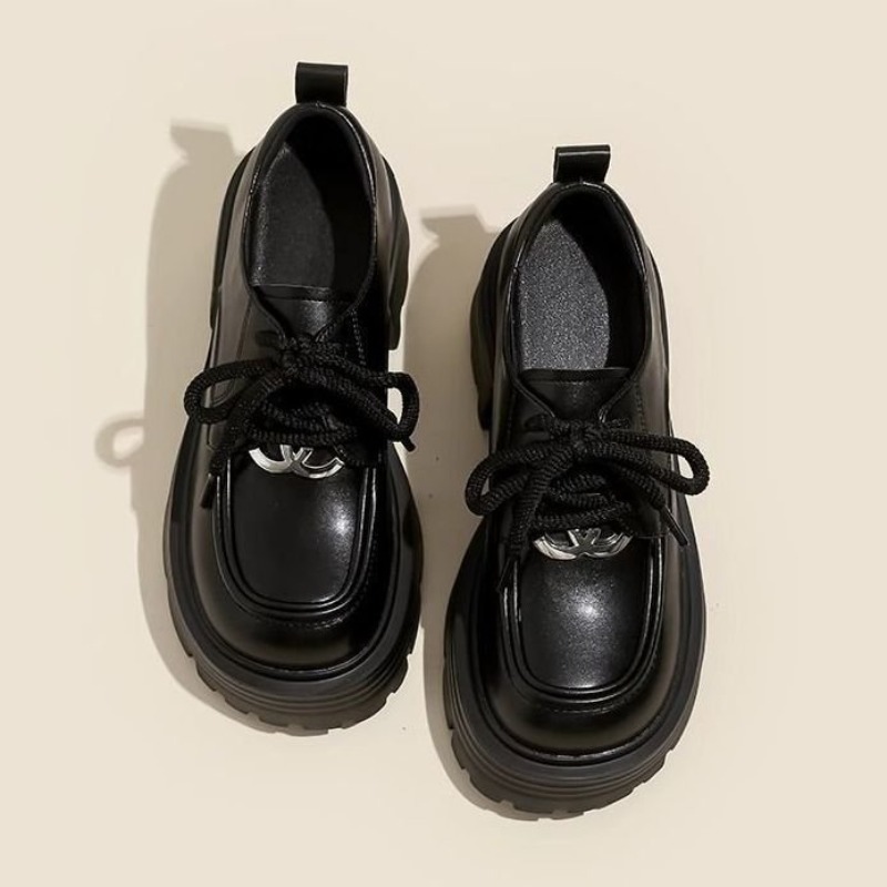 レディース ホワイト プラットフォーム オックスフォードシュ - Oxford Lace Up Women のレビューと価格
