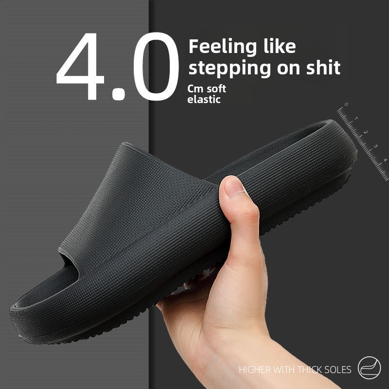 家庭用男女兼用厚底カップル用静音浴室スリッポンシューズ（排便 - Mule Slip On のレビューと価格
