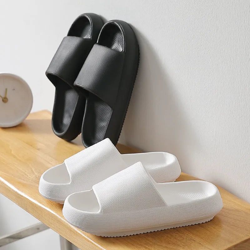 家庭用男女兼用厚底カップル用静音浴室スリッポンシューズ（排便 - Mule Slip On のレビューと価格