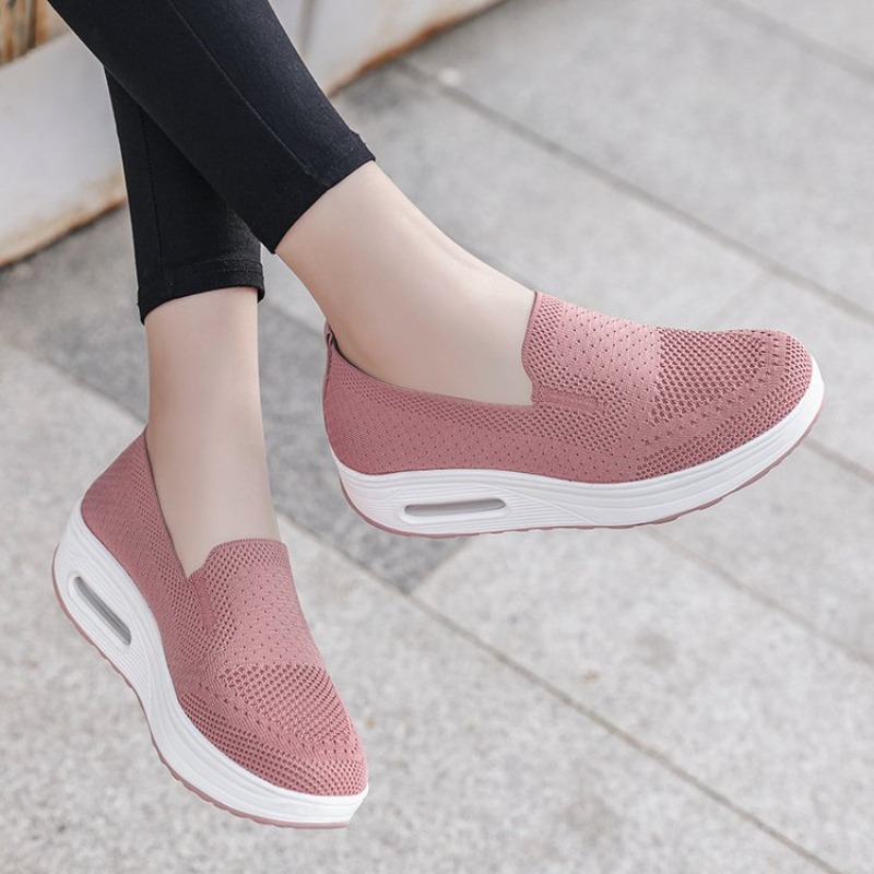 レディースローファーテニス女性整形外科スニーカー女性用加硫靴 - Women Shoes Tennis のレビューと価格