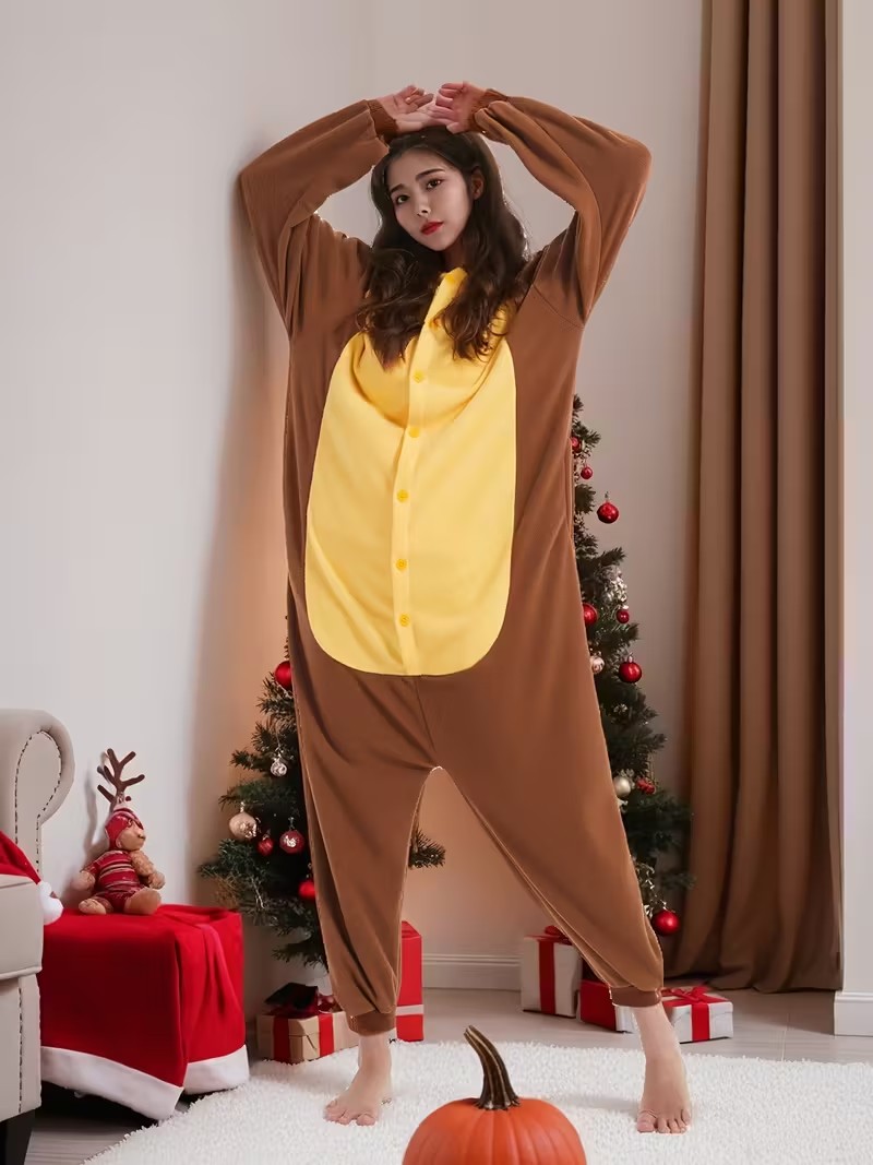 大人の動物ヒグマ着ぐるみユニコーンワンピースパジャマ漫画コス - Women Shoes Xxl のレビューと価格