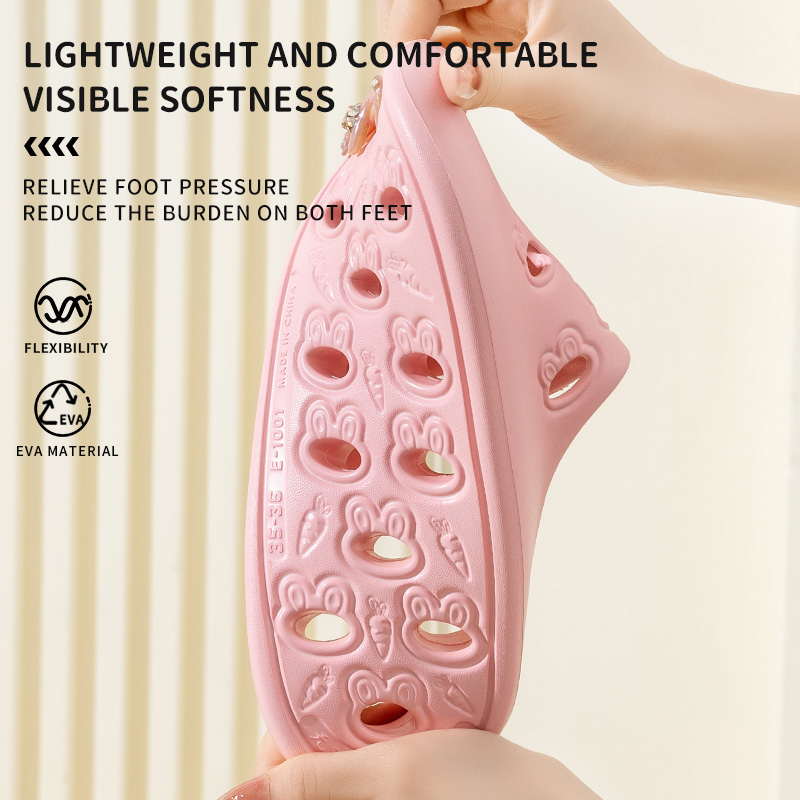速乾性排水バスルームスリッパ 男女兼用 EVA ソフトソール - Mule Slip On のレビューと価格