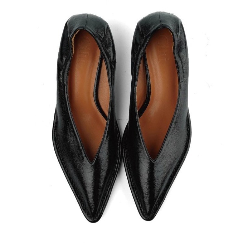 2025年新作 ポインテッドトゥ シングルシューズ レディー - Mule Slip On のレビューと価格