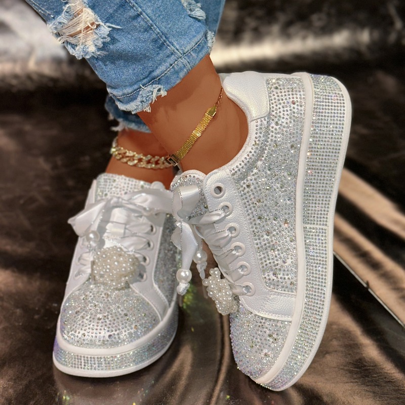 女性のプラットフォームシューズシャインカジュアルアウトドアキ - Women Shoes Tennis のレビューと価格