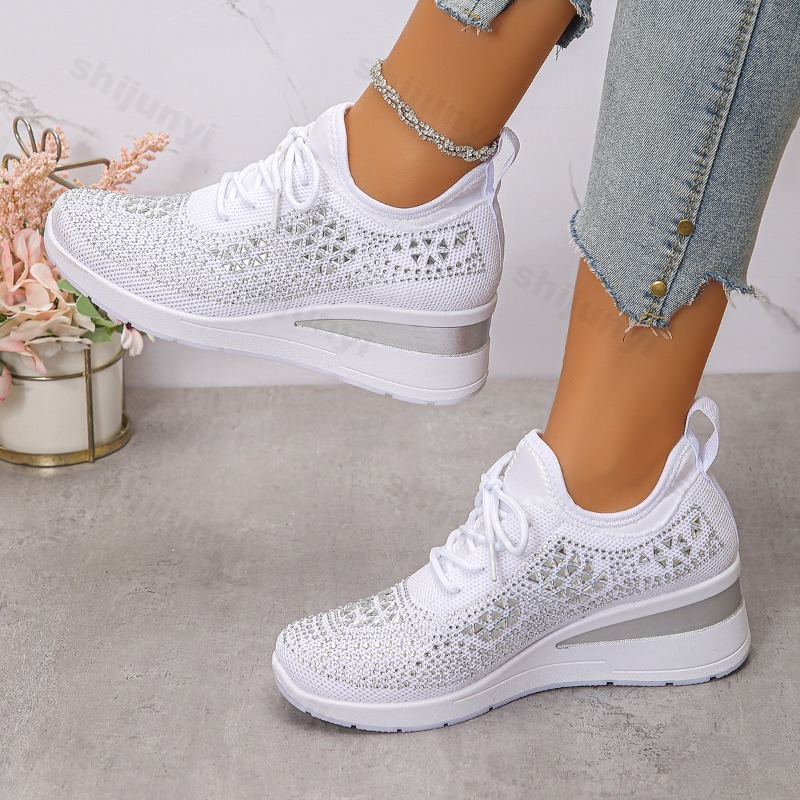 2026年レディーススニーカー メッシュ素材 通気性 シャイ - Women Shoes Tennis のレビューと価格