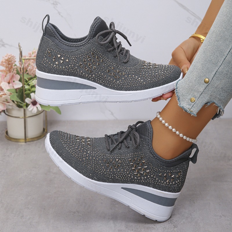 2026年レディーススニーカー メッシュ素材 通気性 シャイ - Women Shoes Tennis のレビューと価格